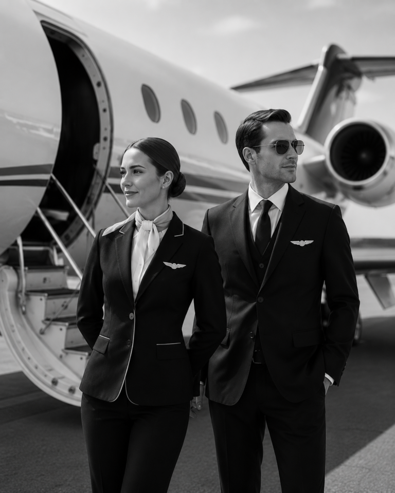 uniforme jet privé